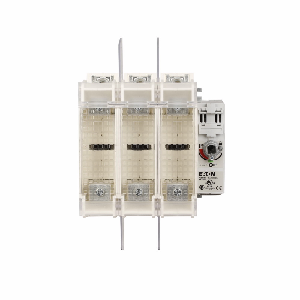 Eaton rotary disconnect switch, 200 A, Class J fuses, Three-pole, Switch body, R9 Series, 600 V, J frame