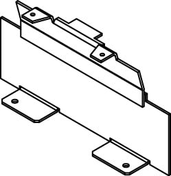 Barrier Kit; For RFB6 Series Floor Boxes Only