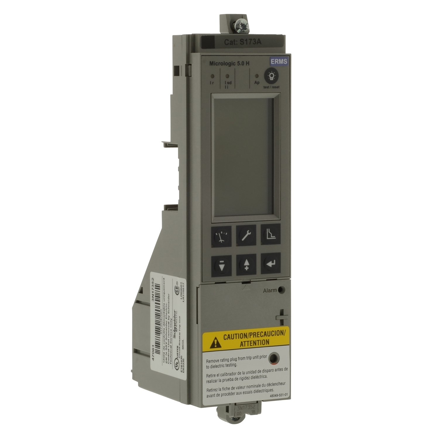 Trip unit, Micrologic 2.0 A, LSO, R-Frame/P-Frame, field installable