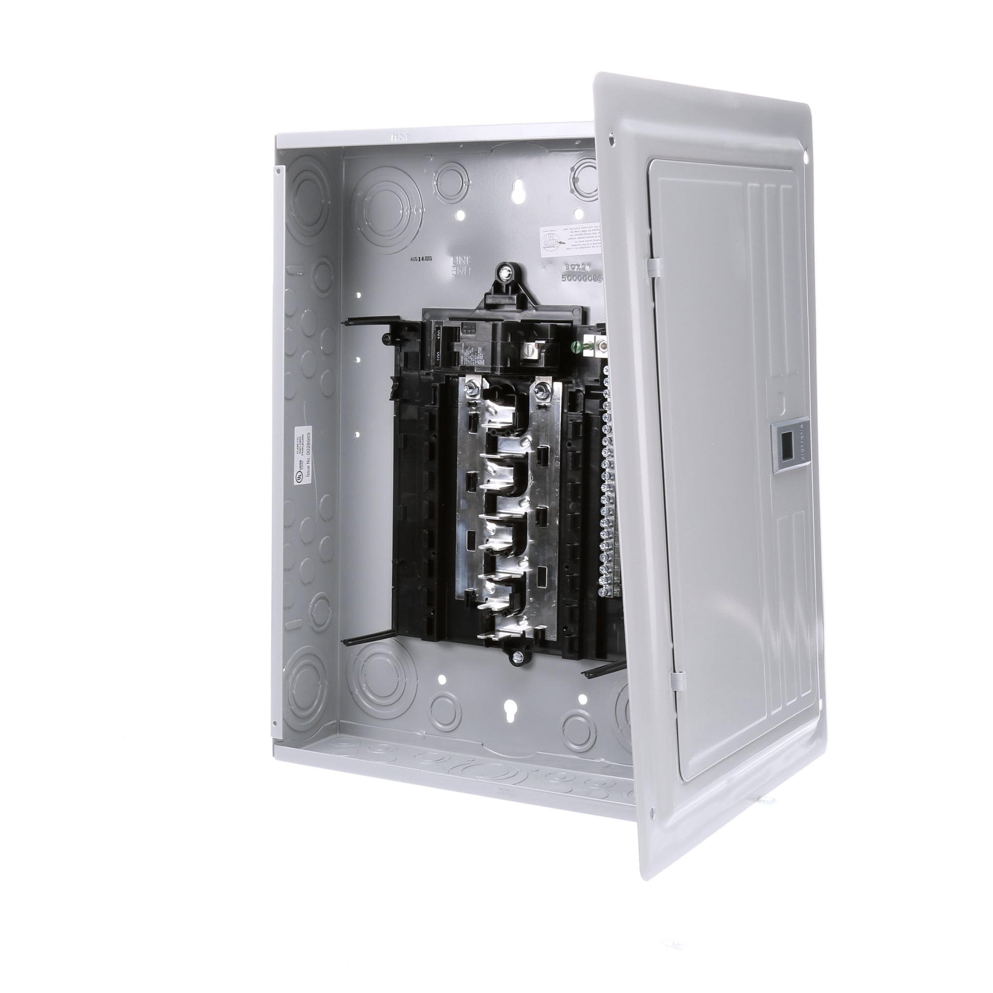  LOW VOLTAGE ES SERIES LOAD CENTER. FACTORY INSTALLED MAINBREAKER WITH 16 1-INCH SPACES ALLOWING MAX 24 CIRCUITS. 1-PHASE 3-WIRESYSTEM RATED 120/240V (100A) 22KA INTERRUPT. SPECIAL FEATURES ALUMINUMBUS, GRAY TRIM, NEMA TYPE1 ENCLOSURE FOR INDOOR USE.. REPLACED BY SN1632B1100. AVAILABLE 4/1/2020