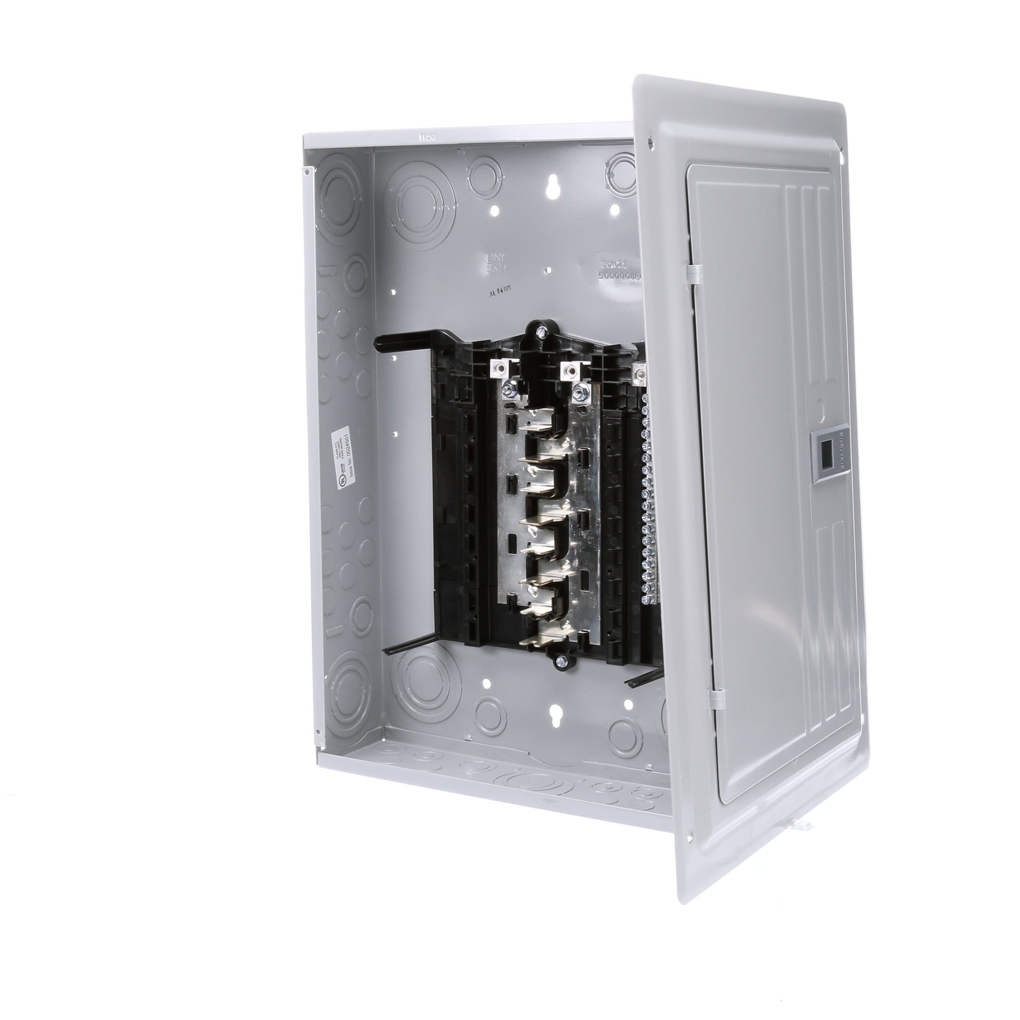  LOW VOLTAGE ES SERIES LOAD CENTER. MAIN LUG WITH 16 1-INCHSPACES ALLOWING MAX 24 CIRCUITS. 1-PHASE 3-WIRE SYSTEM RATED 120/240V(125A) 100KA INTERRUPT. SPECIAL FEATURES ALUMINUM BUS, GRAY TRIM, NEMATYPE1 ENCLOSURE FOR INDOOR USE.. REPLACED BY SN1632L1125. AVAILABLE 4/1/2020