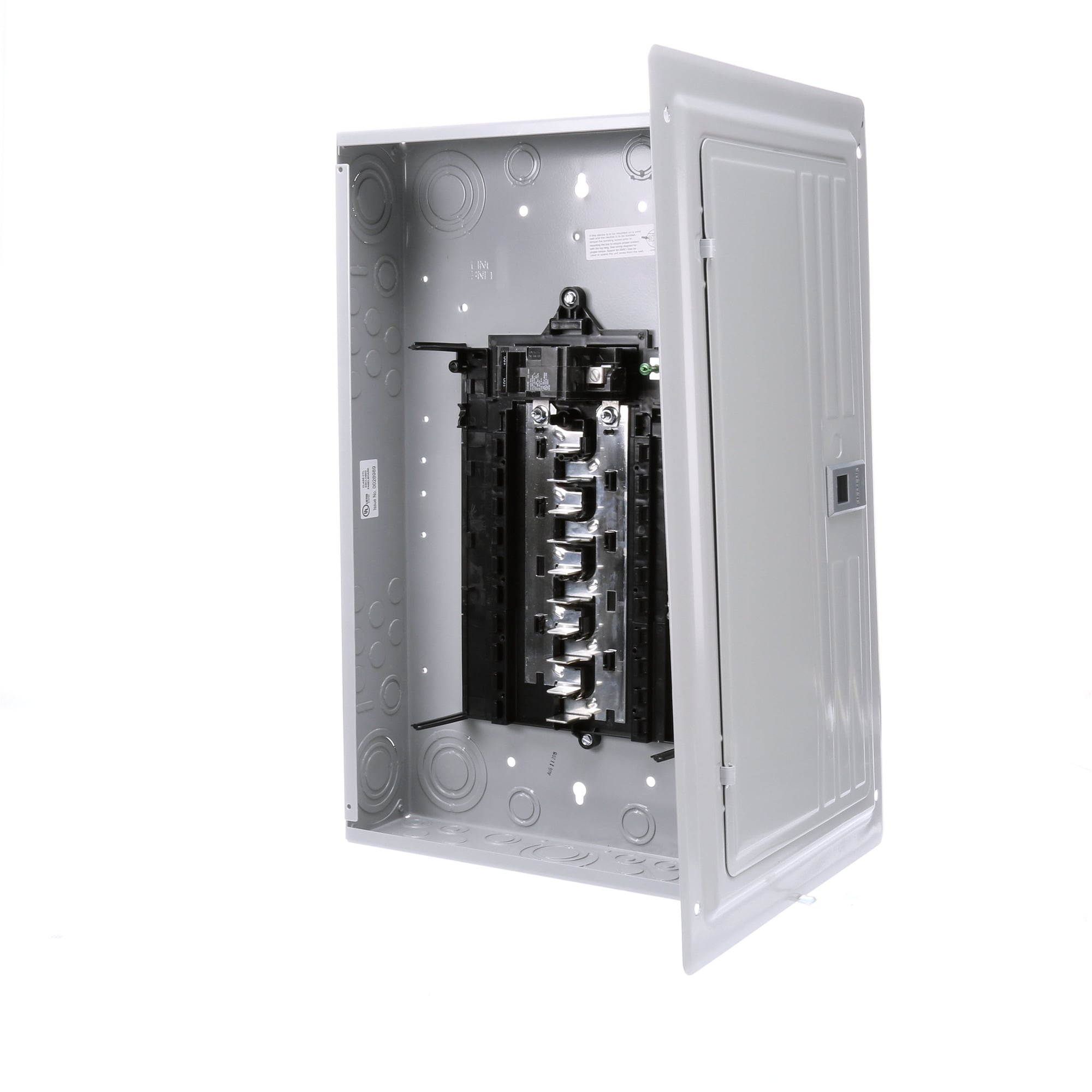  LOW VOLTAGE ES SERIES LOAD CENTER. FACTORY INSTALLED MAINBREAKER WITH 20 1-INCH SPACES ALLOWING MAX 20 CIRCUITS. 1-PHASE 3-WIRESYSTEM RATED 120/240V (100A) 22KA INTERRUPT. SPECIAL FEATURES ALUMINUMBUS, GRAY TRIM, NEMA TYPE1 ENCLOSURE FOR INDOOR USE.. REPLACED BY SN2020B1100. AVAILABLE 4/1/2020