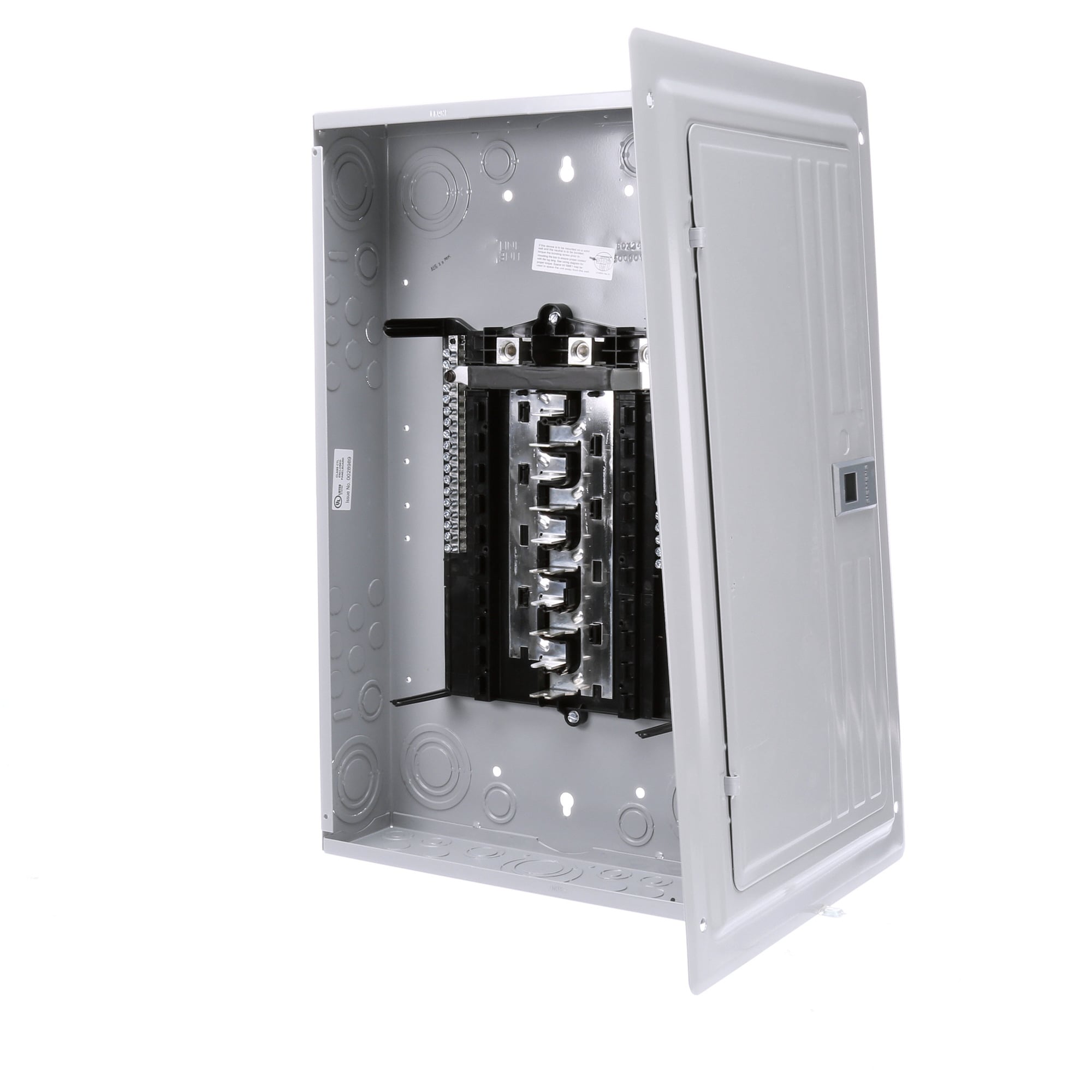  LOW VOLTAGE ES SERIES LOAD CENTER. MAIN LUG WITH 20 1-INCHSPACES ALLOWING MAX 30 CIRCUITS. 1-PHASE 3-WIRE SYSTEM RATED 120/240V(150A) 100KA INTERRUPT. SPECIAL FEATURES ALUMINUM BUS, GRAY TRIM, NEMATYPE1 ENCLOSURE FOR INDOOR USE.. REPLACED BY SN2040L1150. AVAILABLE 4/1/2020