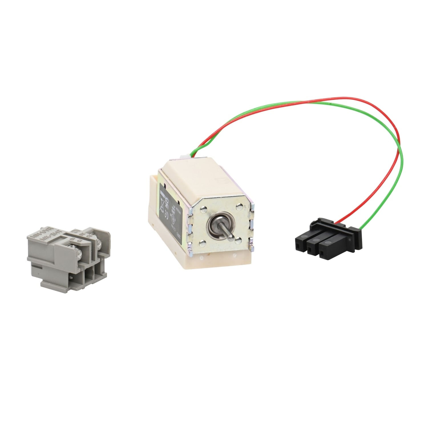 Circuit breaker accessory, PowerPacT M/P/R, undervoltage trip, 110VAC to 130VAC, 125VDC