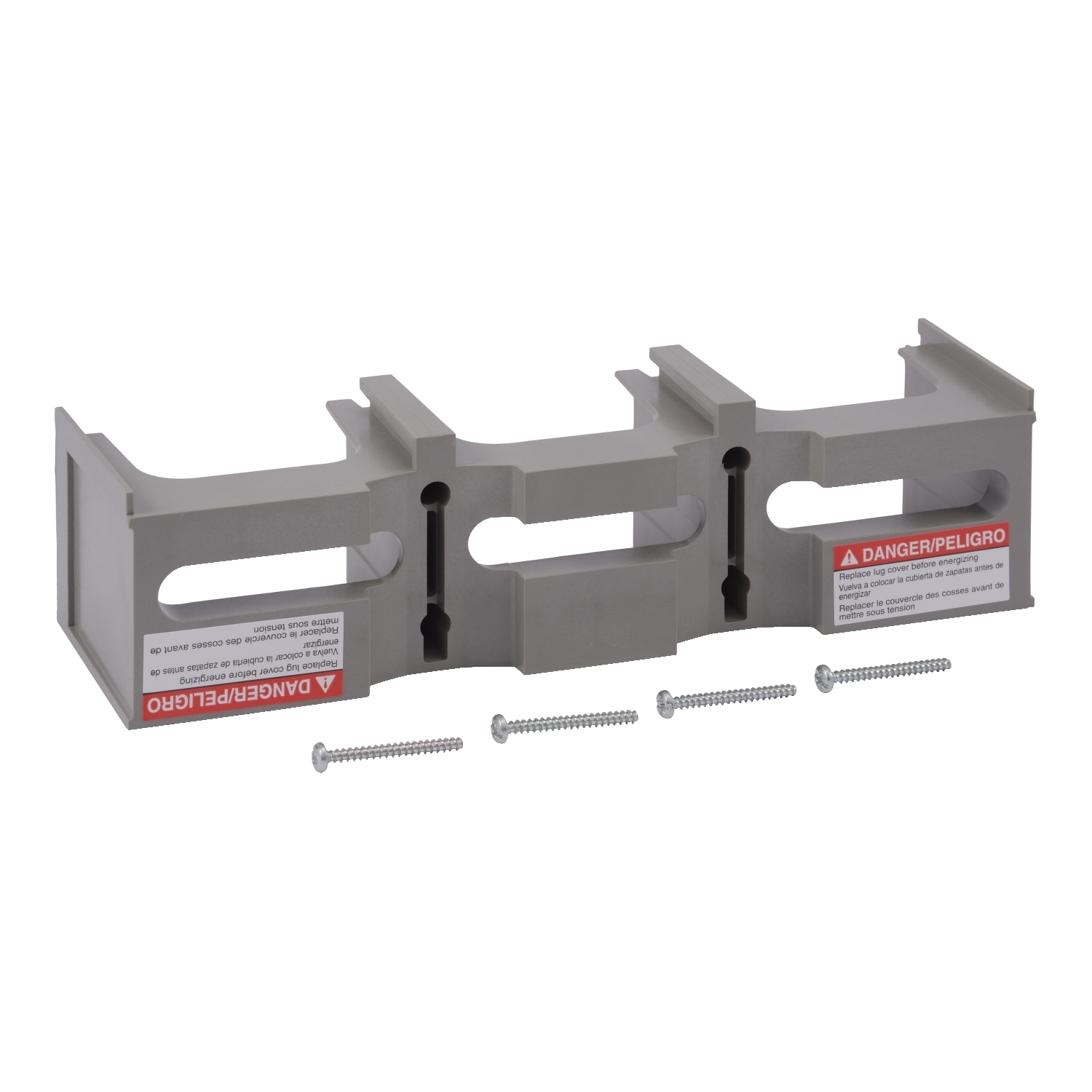 Circuit breaker accessory, PowerPacT P, unit mount, 3 pole, terminal short lug cover