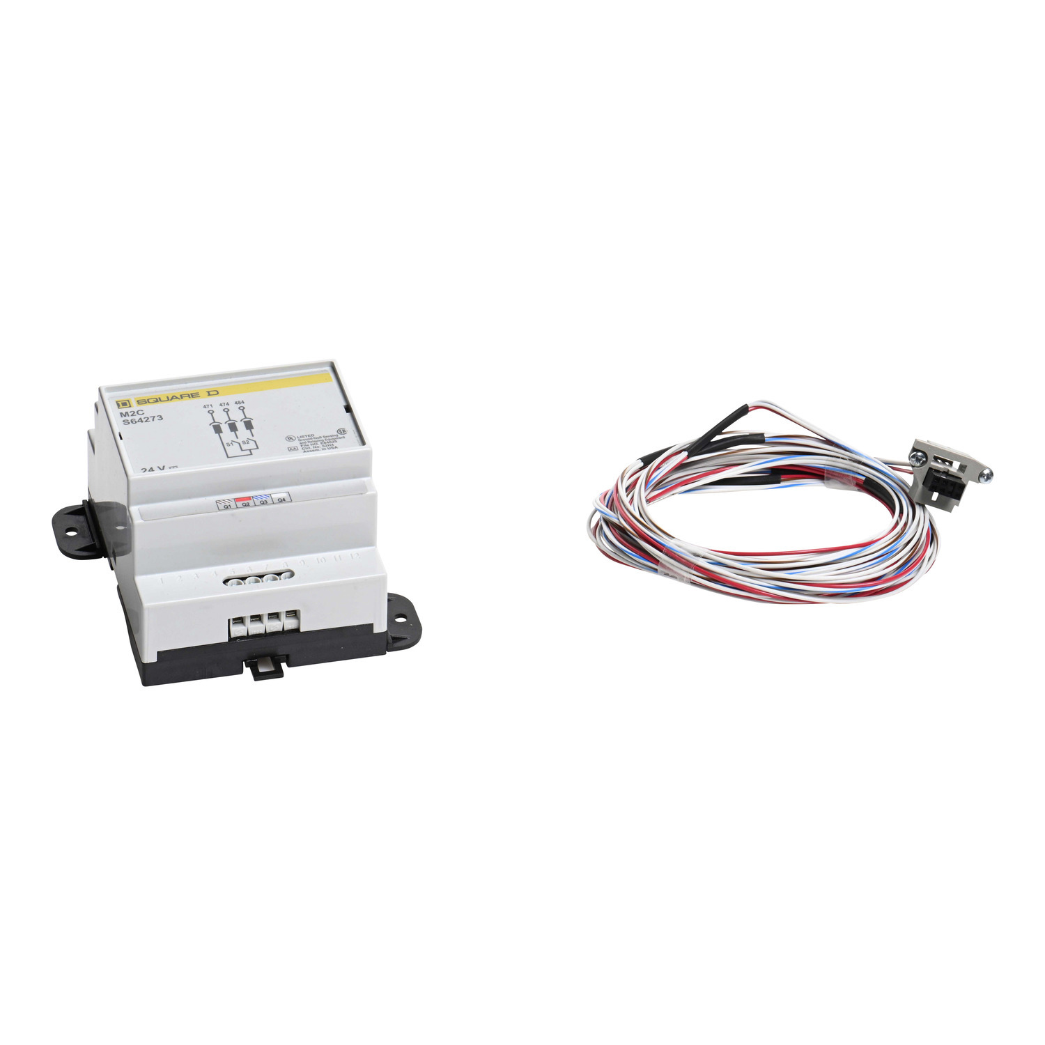 Circuit breaker accessory, PowerPacT P/R, two programmable contacts module, M2C