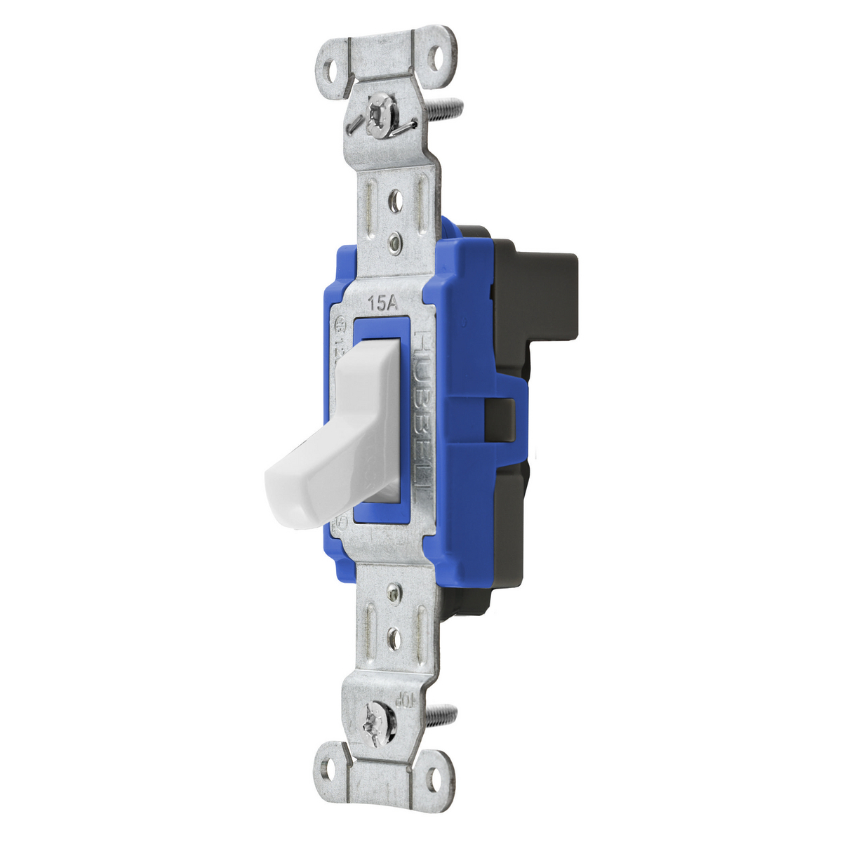 Industrial/Commercial Grade, SNAP-Connect Series Toggle Switch Single-Pole, 15A 120/277V AC Toggle, North American