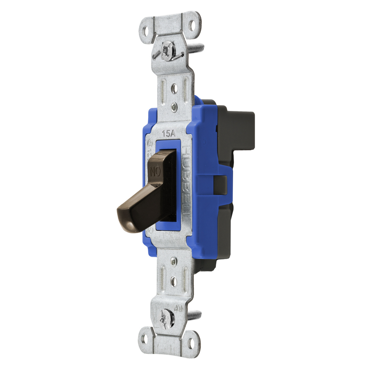 SNAP1203BRNA 2-Position 3-Way Commercial/Industrial Grade General Purpose Heavy Duty Standard Toggle Switch, 120 to 277 VAC, 15 A, 4155 W Power Rating, 2-Position Contact