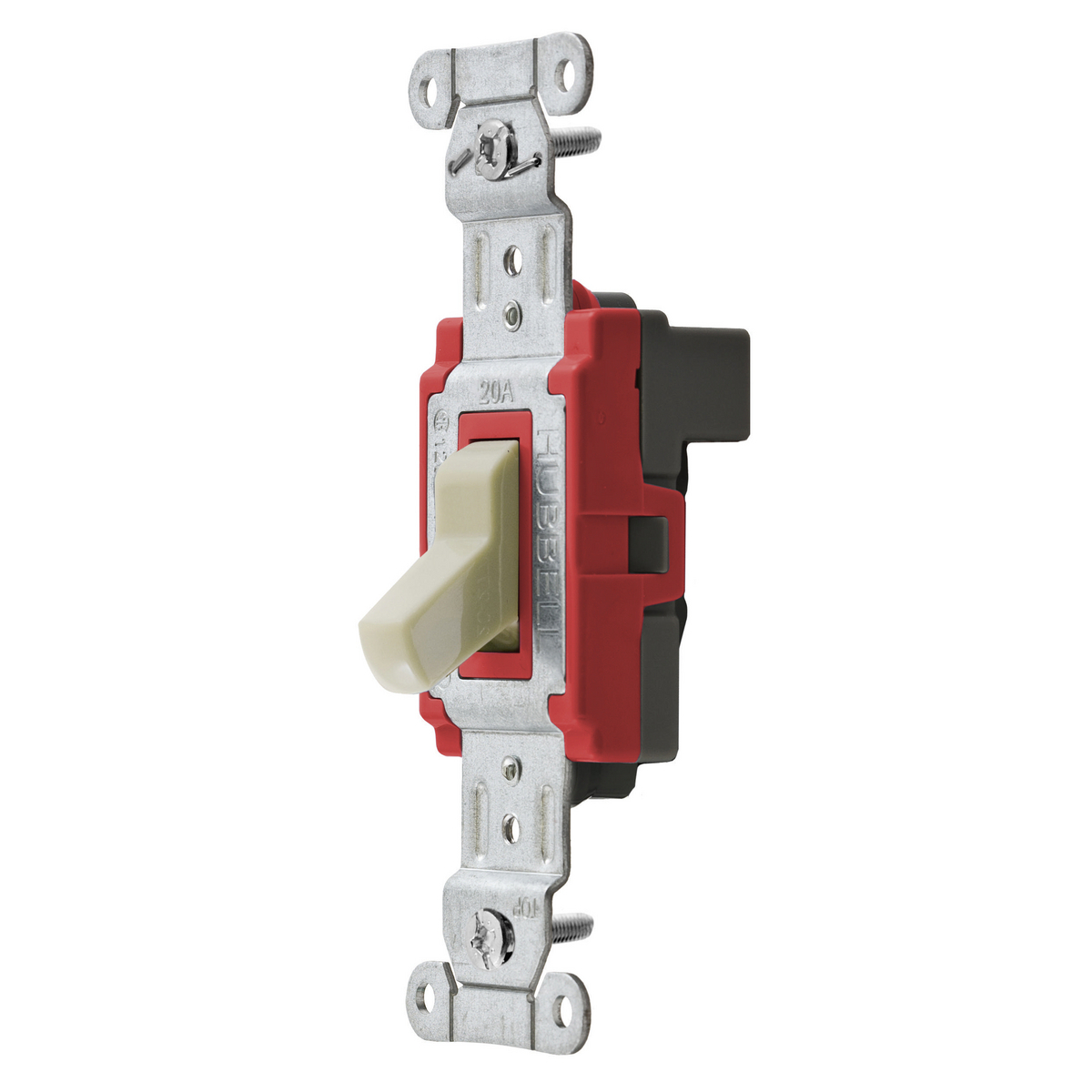 SNAP1221INA 2-Position Commercial/Industrial Grade General Purpose Heavy Duty Standard Toggle Switch, 120 to 277 V AC, 20 A, 5540 W Power Rating, 2-Position Contact
