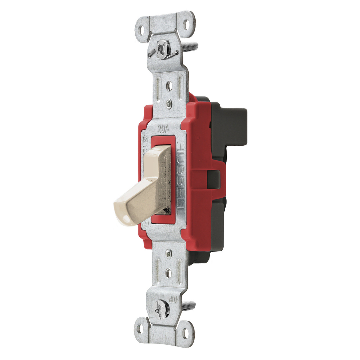 SNAP1221LANA 2-Position Commercial/Industrial Grade General Purpose Heavy Duty Standard Toggle Switch, 120 to 277 VAC, 20 A, 5540 W Power Rating, 2-Position Contact
