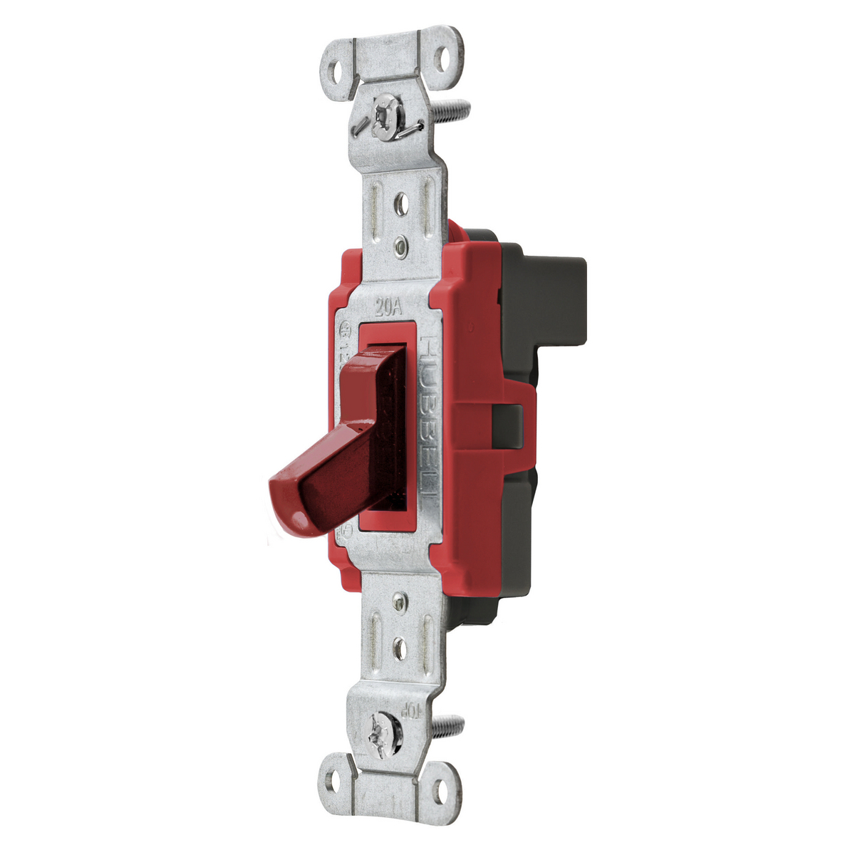 SNAP1221RNA 2-Position Commercial/Industrial Grade General Purpose Heavy Duty Standard Toggle Switch, 120 to 277 V AC, 20 A, 5540 W Power Rating, 2-Position Contact