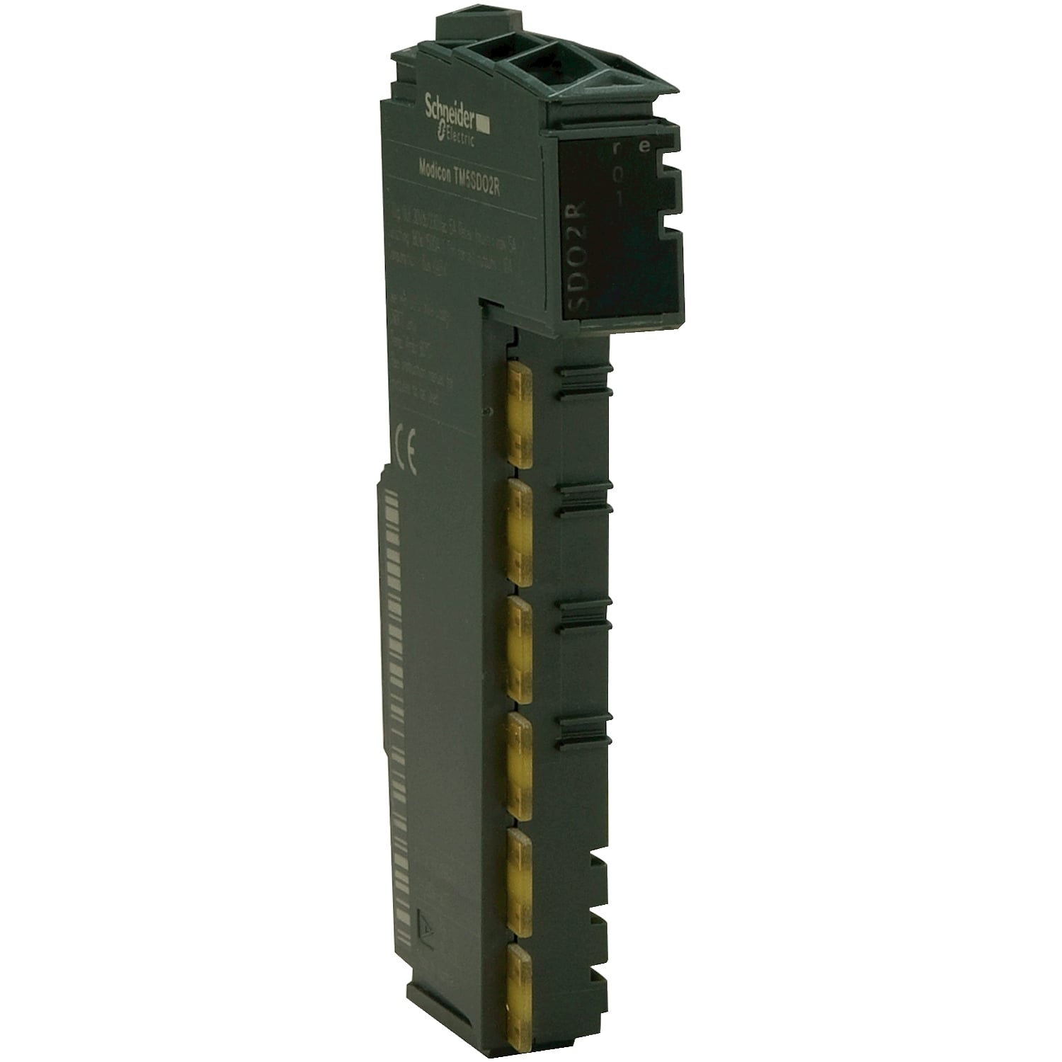 discrete output module, Modicon TM5, 4 DO, 30V DC, 230V AC, 5A, relay, 4 changeover