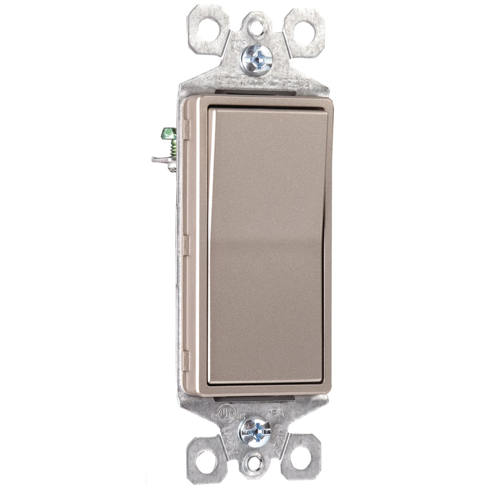 TM870NICC10 radiant 15 Amp Single-Pole Switch, Nickel