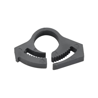 Twist Tail Cable Tie, Natural Polyamide (Nylon 6.6) for Temperatures up to 85 Degrees Celsius (185 F) for Indoor Applications, Length of 180mm (7.1 Inches), Width of 4.7mm (0.186 Inch), Thickness of 1.37mm (0.054 Inch), Tensile Strength Rating of 133 Newtons (30 Pounds), Maximum Bundle Diameter 44.45mm (1.75 Inches), 50 Pieces per Bag/20 Bags per Case