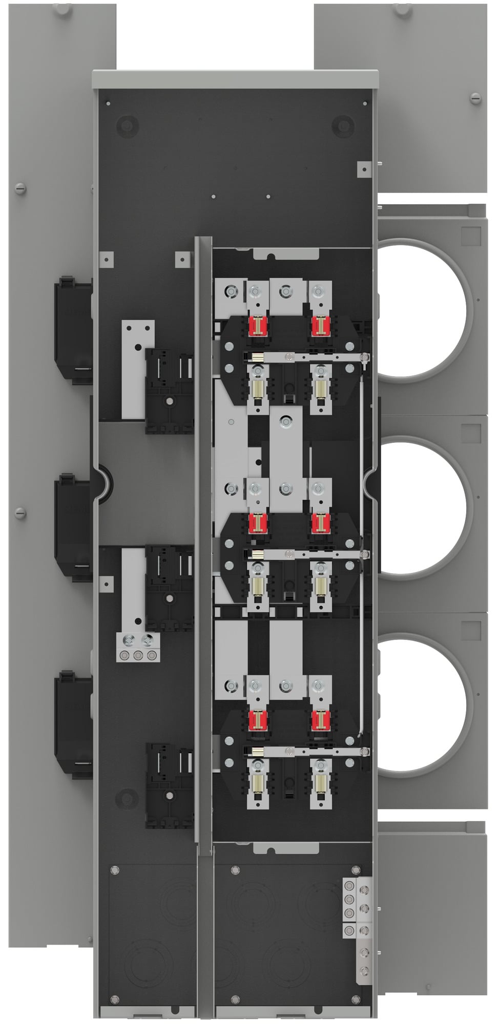 WMM31125J Power Module WMM, 125 Amp 3 Gang, 1 Phase in and out