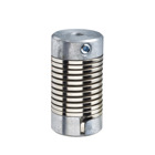 shaft coupling - for encoder - with spring  10 to 10 mm