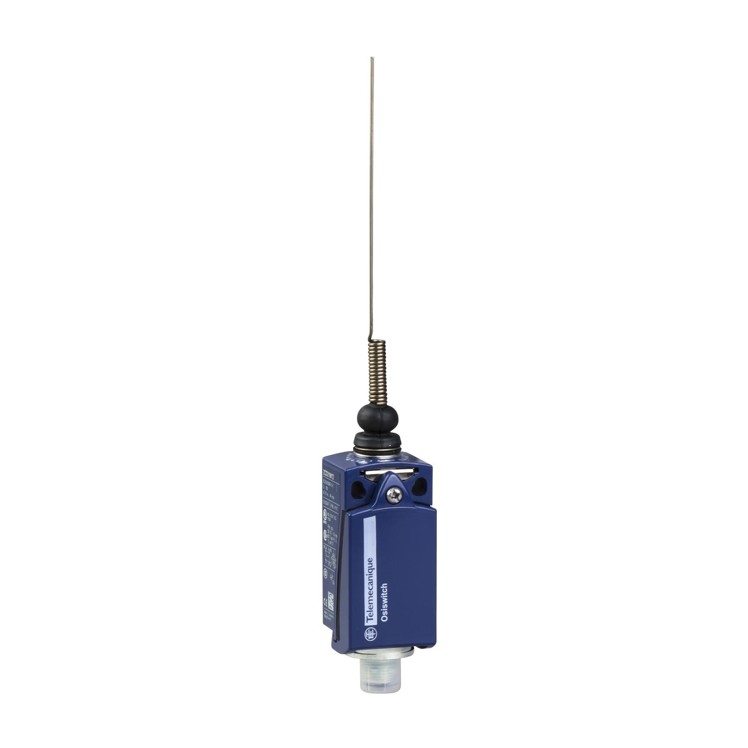 Limit switch, Limit switches XC Standard, XCKD, cat's whisker, 1NC+1 NO, snap, M12
