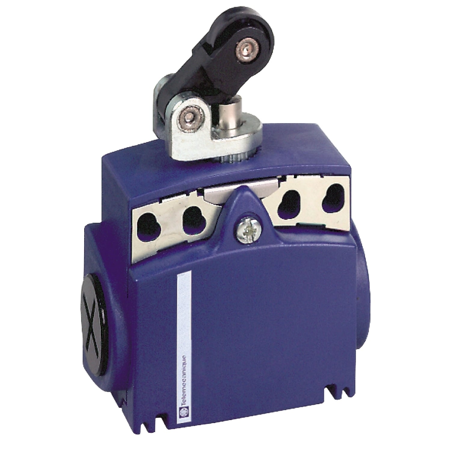 Limit switch, Limit switches XC Standard, XCKT, thermoplastic plastic roller lever plung. Hor, 1NC+1 NO, snap, M16