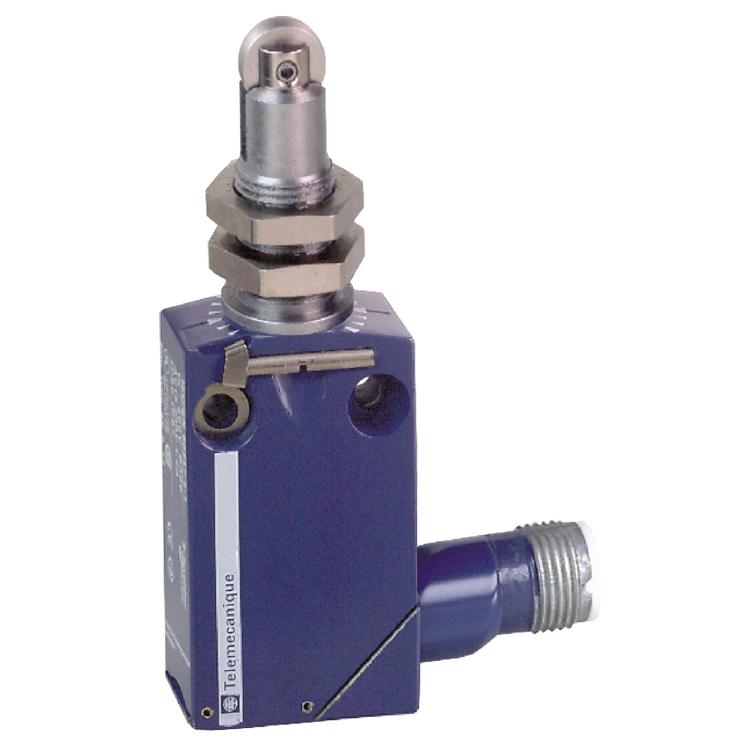 Limit switch, Limit switches XC Standard, XCMD, M12 steel roller plunger, 1C/O, snap, M12