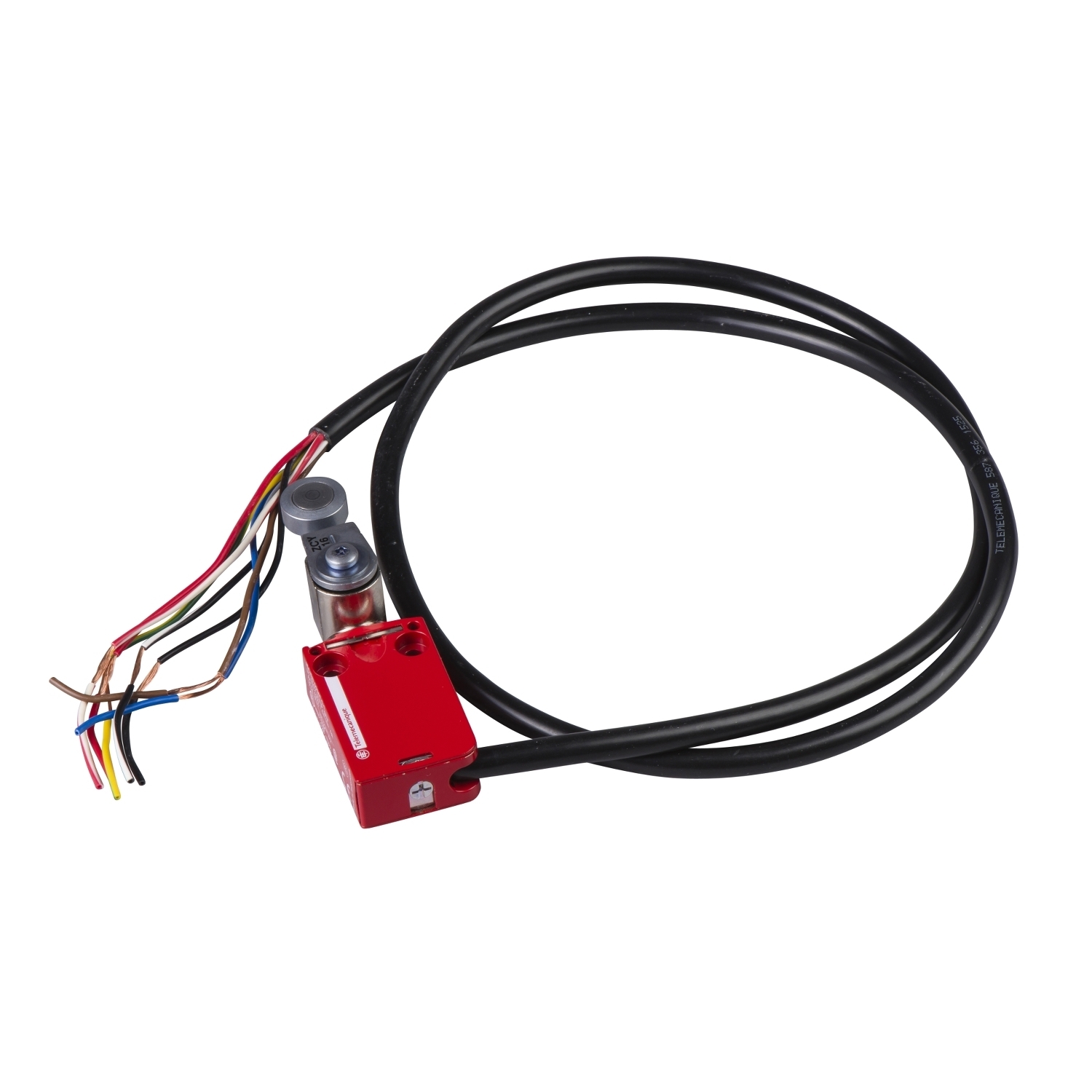 Safety limit switch, Telemecanique Safety switches XCS, XCSM, metal, rotary lever, 2 NC + 1 NO, cable 5 m