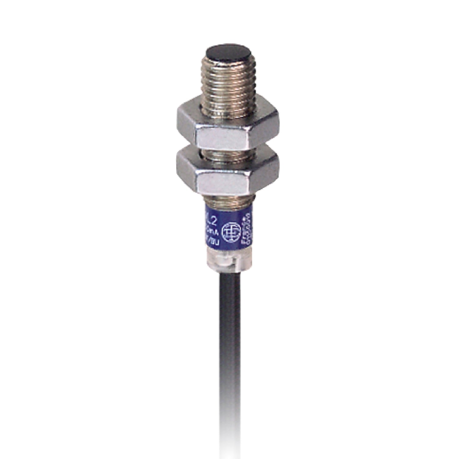inductive sensor XS1 M8, L33mm, stainless, Sn2.5mm, 12..24VDC, cable 2m