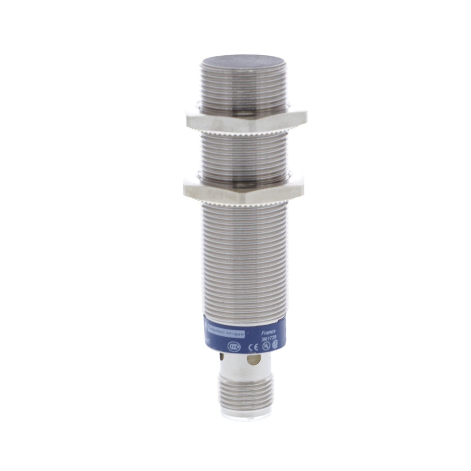 Inductive proximity sensors XS, inductive sensor XS5 M18, L74mm, brass, Sn5mm, 12...48 VDC, M12