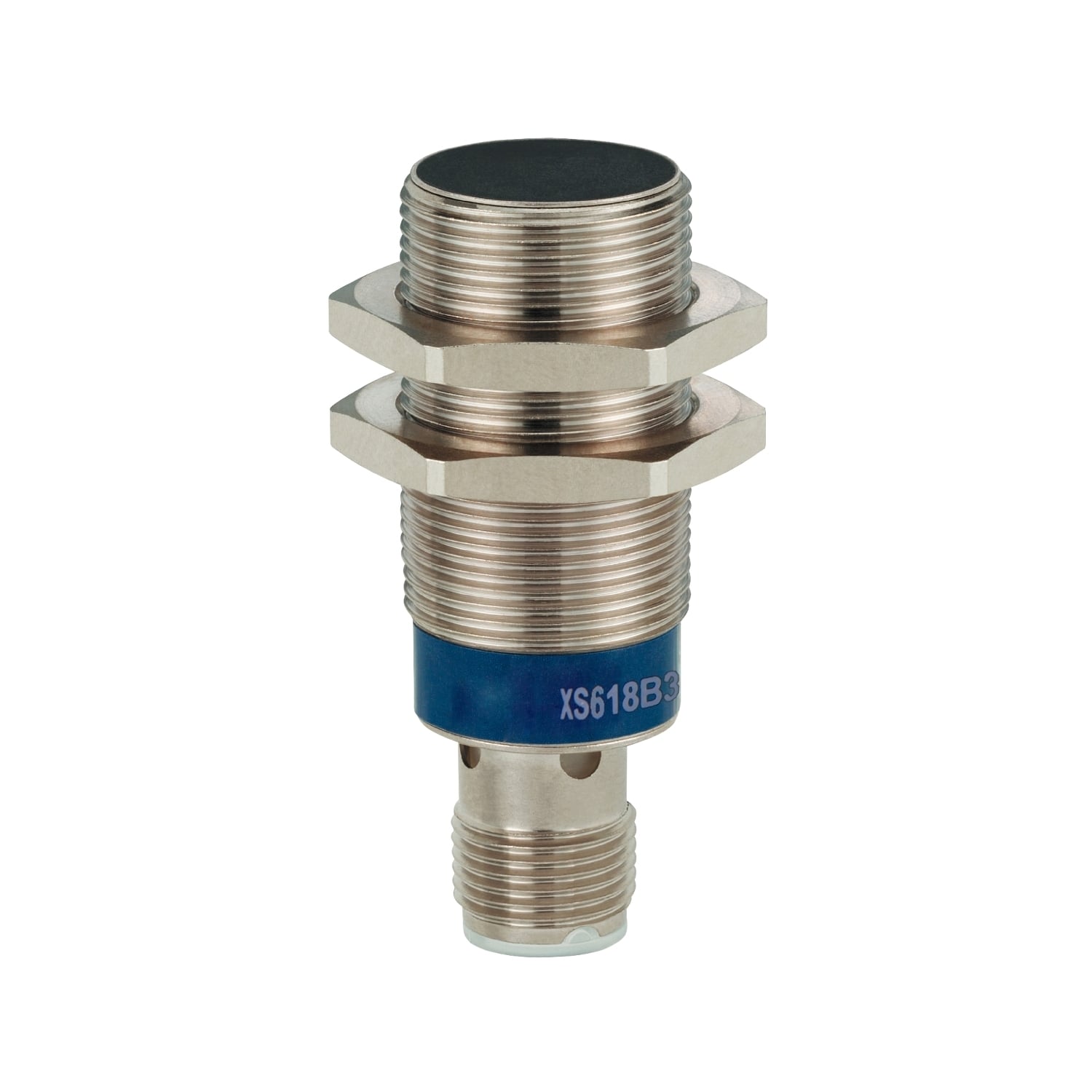 Inductive proximity sensors XS, inductive sensor XS6 M18, L50mm, brass, Sn8mm, 12...24 VDC, M12