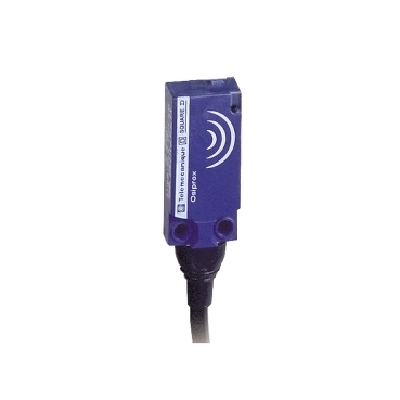 Inductive proximity sensors XS, inductive sensor XS7 15x32x8, PBT, Sn5mm, 12...24 VDC, cable 2 m