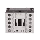Eaton XT IEC contactor, 12A, 110 Vac 50 Hz,  120 Vac 60 Hz, 1NC, 12A, Frame B, 45 mm, 50-60 Hz, 1,  2,  2/ 3,  3,  10,  10 hp (1/3PH @115, 200, 230/200, 230, 460, 575 V), Three-pole, , Screw terminals, FVNR