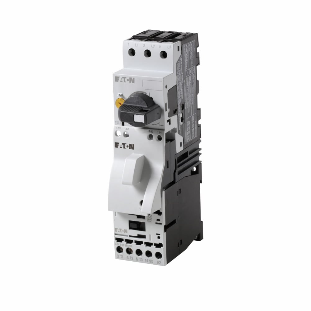 Eaton XT IEC contactor, 12A, 110 Vac 50 Hz,  120 Vac 60 Hz, 1NO, 12A, Frame B, 45 mm, 50-60 Hz, 1,  2,  2/ 3,  3,  10,  10 hp (1/3PH @115, 200, 230/200, 230, 460, 575 V), Three-pole, Screw terminals, Full voltage non-reversing contactor
