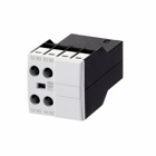 Contactor Accessory - Auxiliary Contact, Two-pole, Screw terminals, D-G Frame size, 2NO contact configuration, 16A conventional thermal rating, Front mounting, used with XTRE control relays