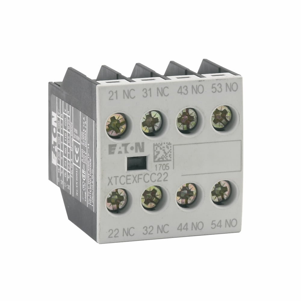 Contactor Accessory Front Aux Seq C Frame B-C 2NO2NC