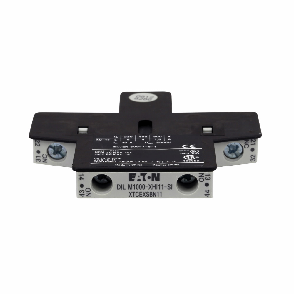 Contactor Accessory Side Aux Seq B Frame D-G 1NO1NC