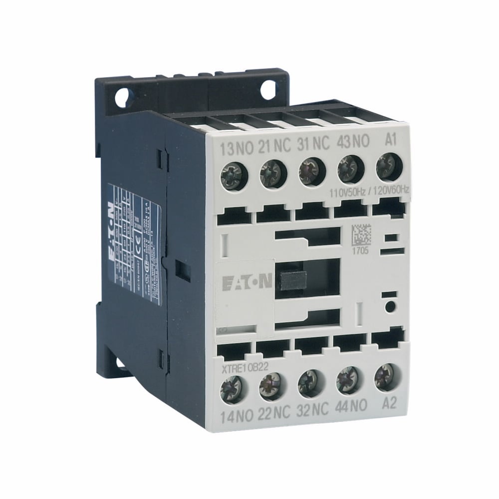 Eaton XT IEC control relay, IEC Control Relay, Screw terminals, B-frame, 24 Vdc coil, 2NO-2NC contacts, 10A