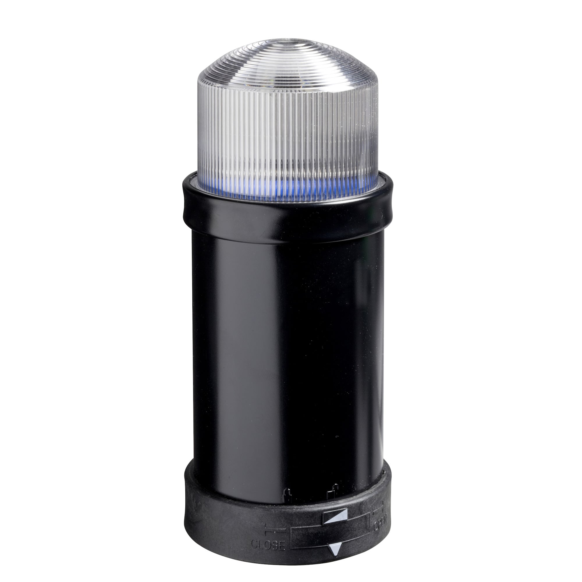 Harmony XVB, Illuminated unit for modular tower lights, plastic, clear, 70, integral "flash" discharge tube, 10 joule, 230 V AC