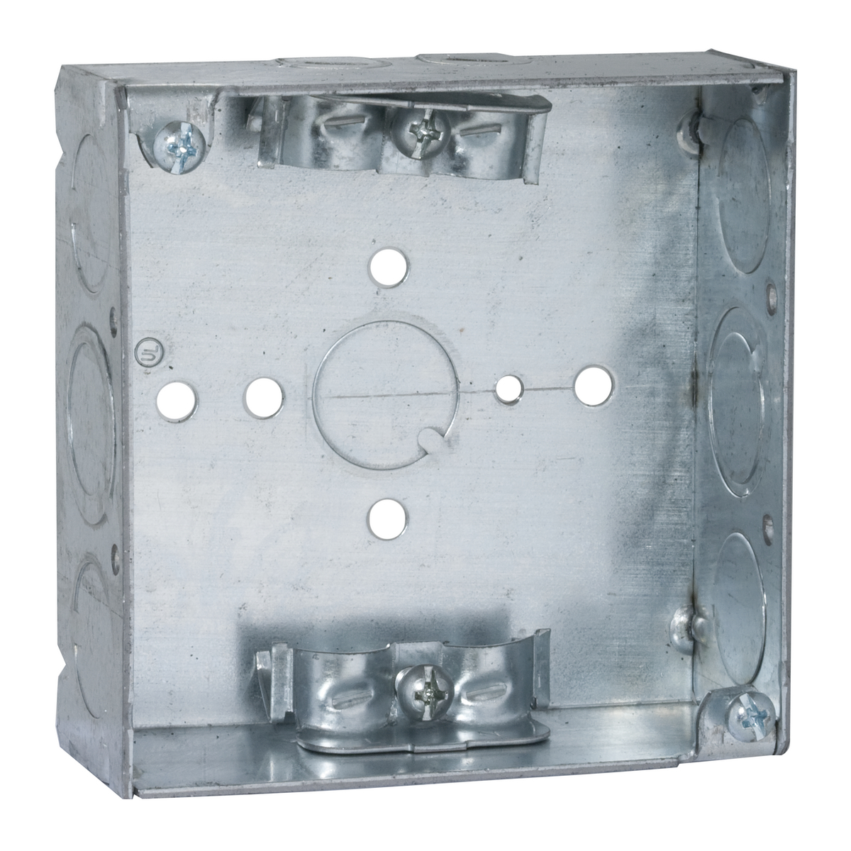 4 In. Square Boxes, 1-1/2 In. Deep - Welded with NMSC Clamps, 600V