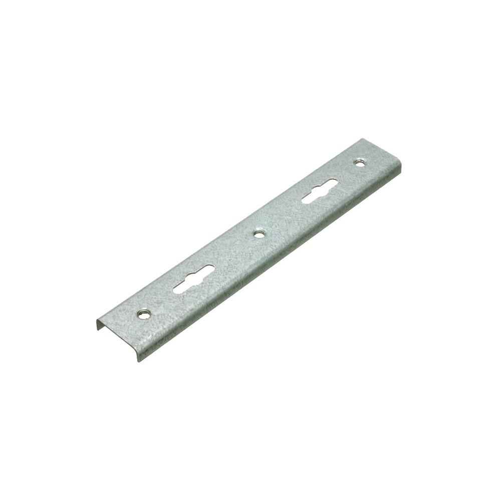 11" long galvanized channel bar for 2 or 3 Arlington parts 613 or 617 porcelain wire holders.