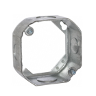 4 In. Octagon Extension Rings, 1-1/2 In. Deep - Drawn with Conduit1/2-3/4 KO's