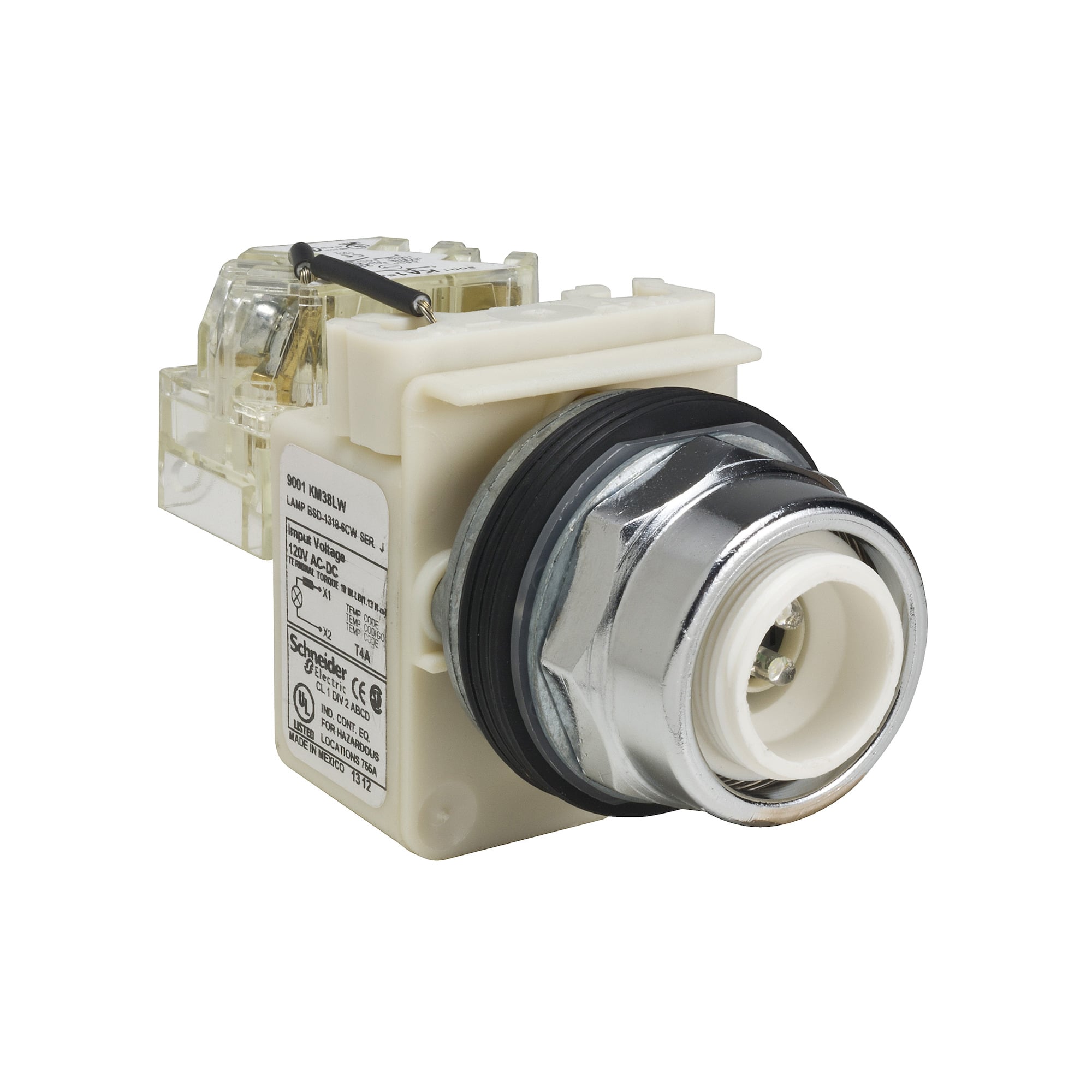 PILOT LIGHT 120VAC 30MM TYPE K +OPTIONS