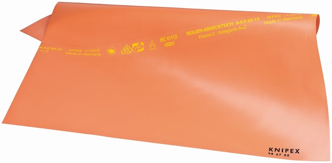Rubber Mat-40 in. x 40 in.-1000V Insulated
