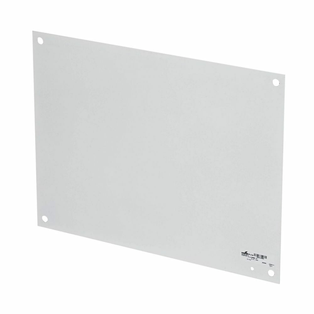 Eaton B-Line series premier series accessories, NEMA 4X, White powder coated, Used in type 1 medium panel enclosures, Steel, Premier series accessories, Fits 30" X 20" enclosures, Type 1 medium enclosure and NEMA flat panels, 14 gauge