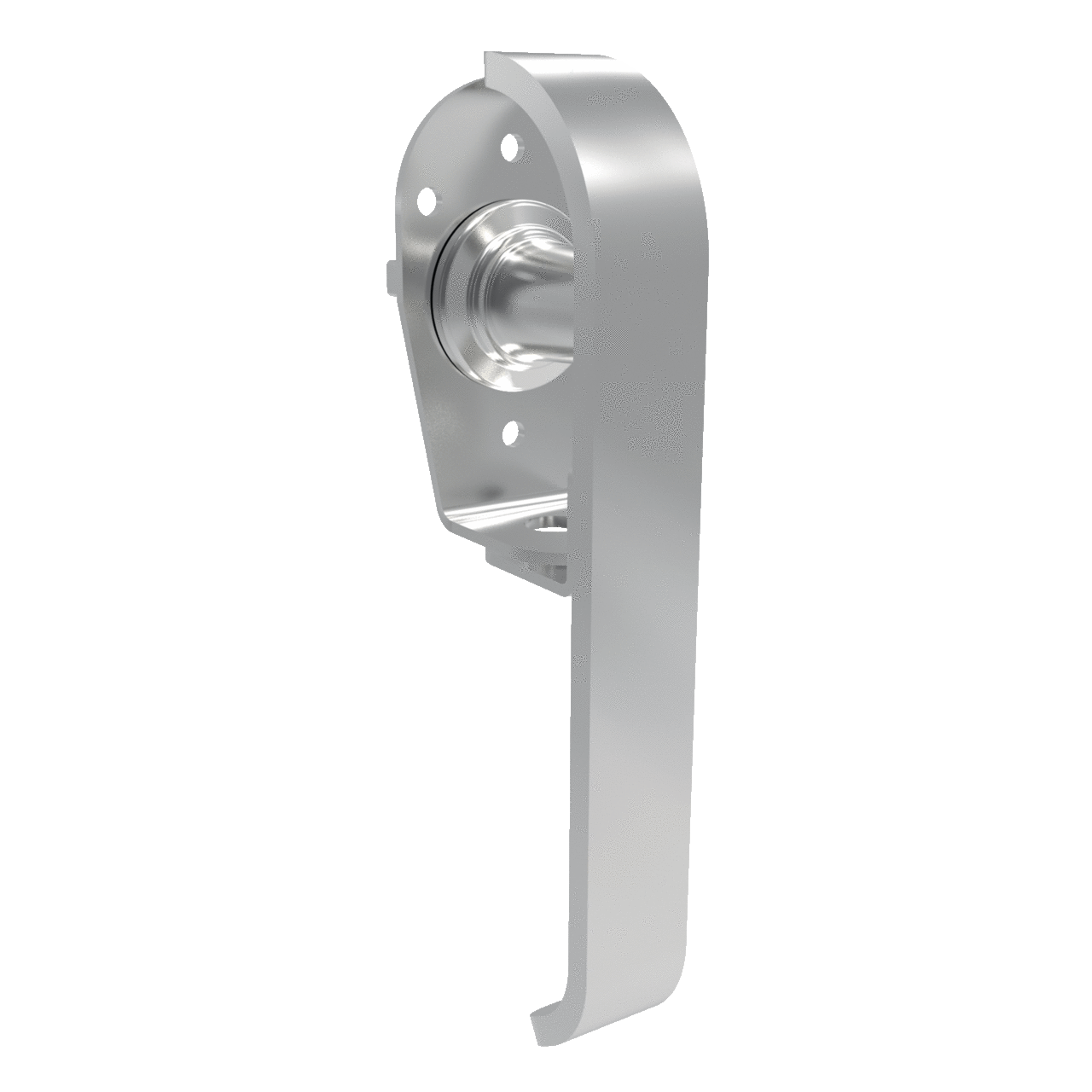 Latch Kit 1-Door Type 12 Enclosure Padlock, 3-Pt (Ht=60to72), Brushed, SS304