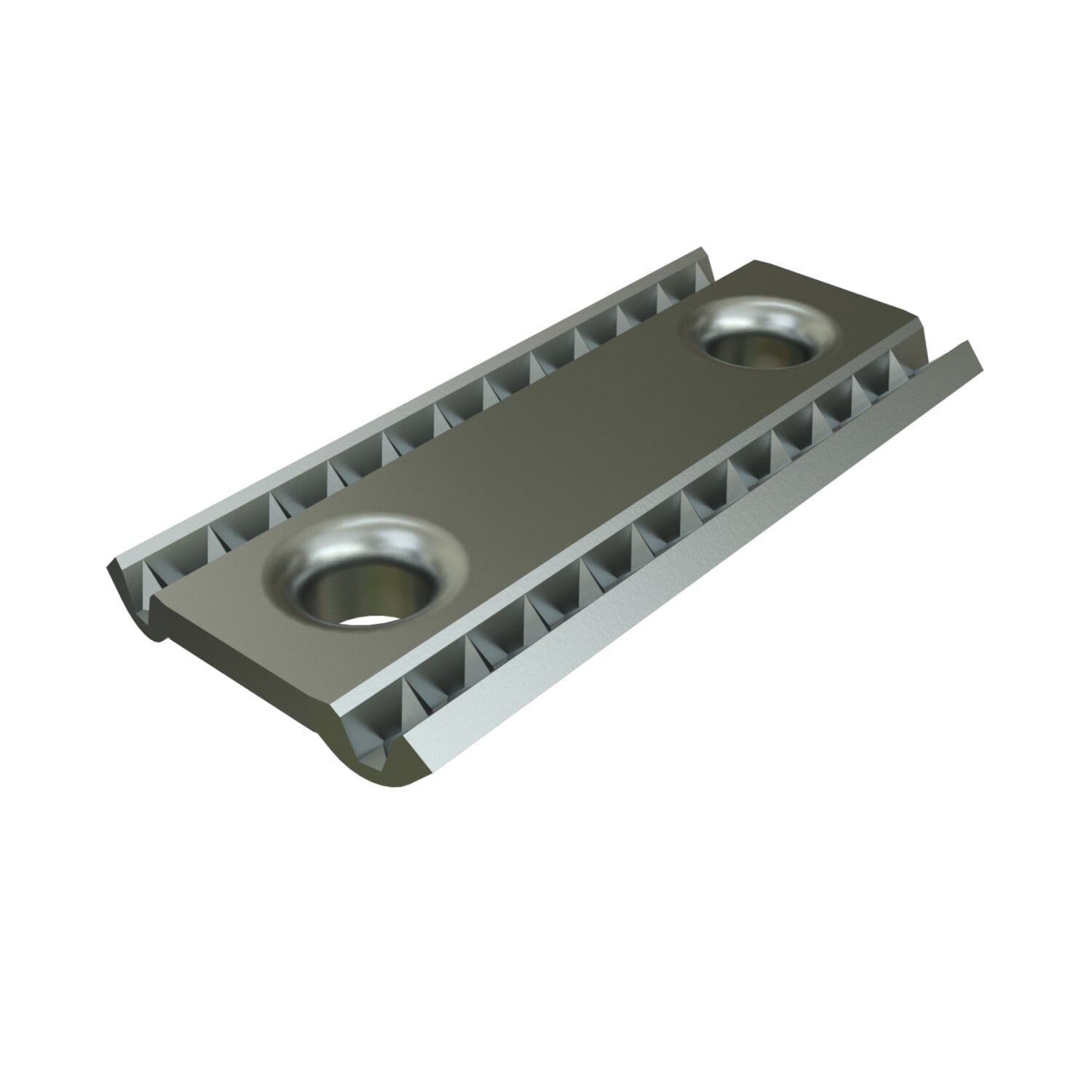 UNISTRUT CONVEYOR NUT, 3/8"-16, 1.39"x 5/16"x 3", NO SPRING, EG