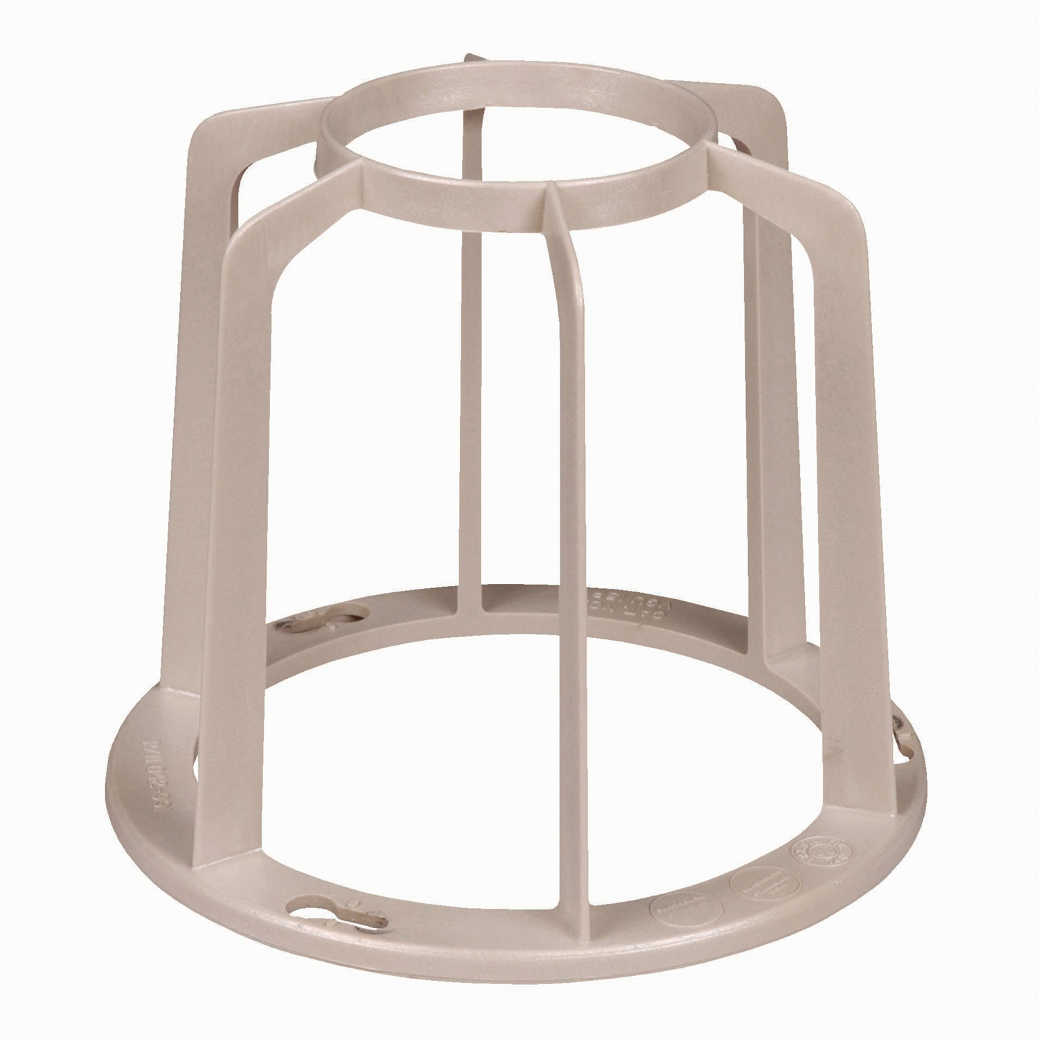 Polymeric guard for use with glass globes or refractors