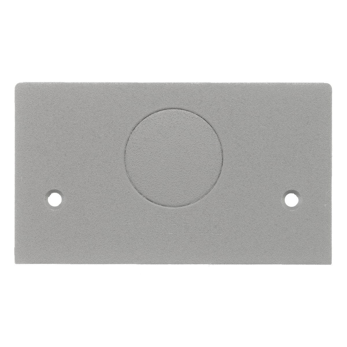 Fire-Rated Poke-Through Pedestal Face Plate, 1" KO