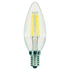 5.5 Watt B11 LED Lamp - Clear - Candelabra Base - 2700K - 500 Lumens - 120 Volts - Carded
