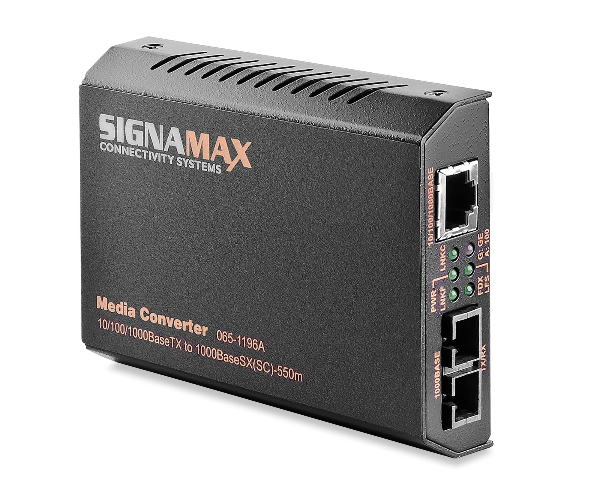 10/100/1000TX to 1000SX Media ConverterSC/MM, 220m/550m