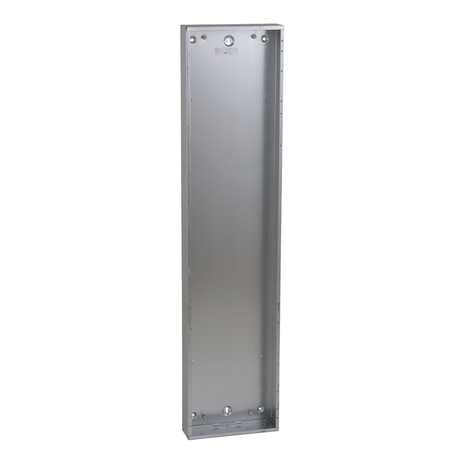 Panelboard enclosure box, NQ/NF, Type 1, blank end walls, 20in W x 86in H x 5.75in D