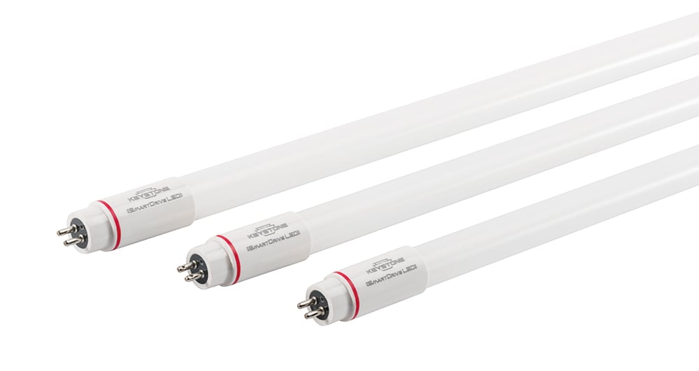 25.5W LED T5HO Tube, Shatter-Proof Coated Glass, Ballast Compatible, 4, 5000K, SmartDrive