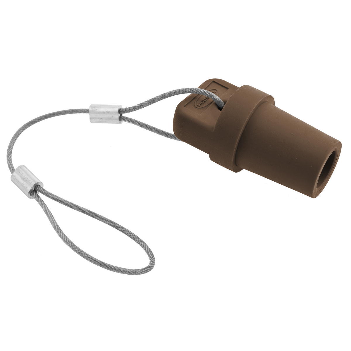Heavy Duty Single Pole Industrial Grade Male Device Cap, for 300/400A, 600V AC/DC, Single Conductor